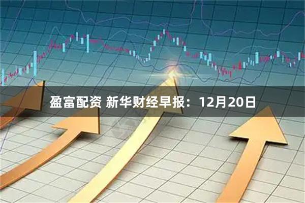 盈富配资 新华财经早报：12月20日